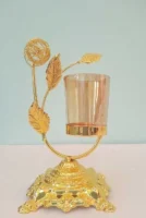 Candle Holders Gold - 1 Candle