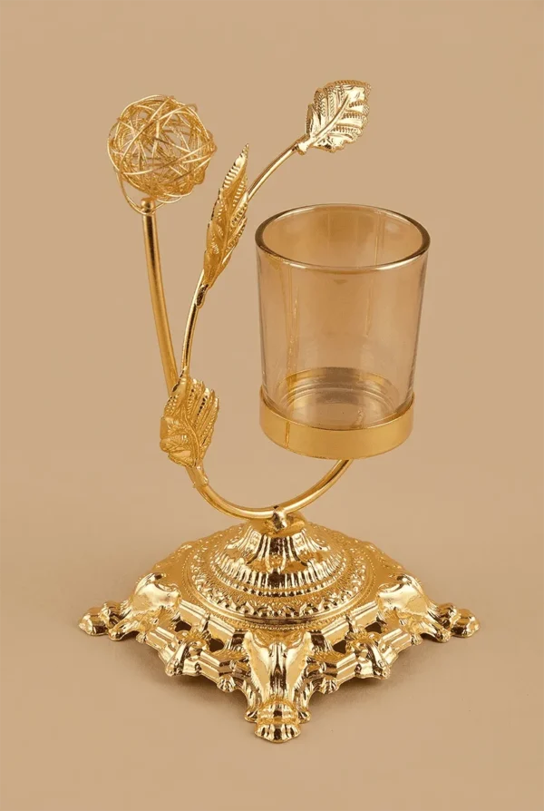 Candle Holders Gold - 1 Candle