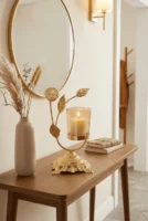Candle Holders Gold - 1 Candle