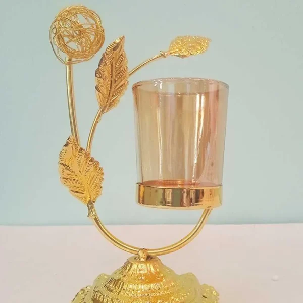 Candle Holders Gold - 1 Candle