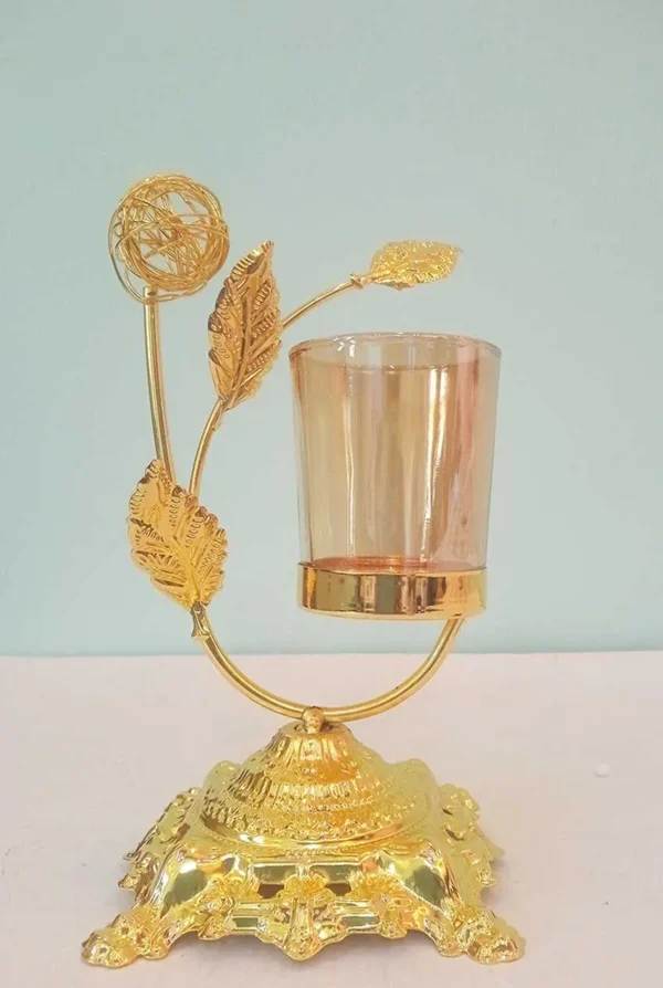 Candle Holders Gold - 1 Candle