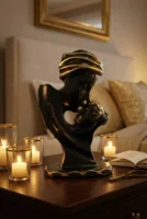 Elivera Abstract Mother and Baby Sculpture - Symbol of Love, Care and Eternal Bond