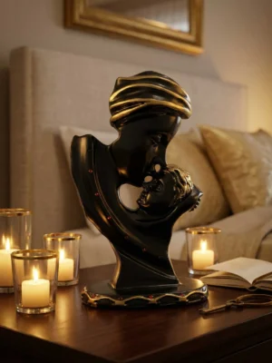 Elivera Abstract Mother and Baby Sculpture - Symbol of Love, Care and Eternal Bond