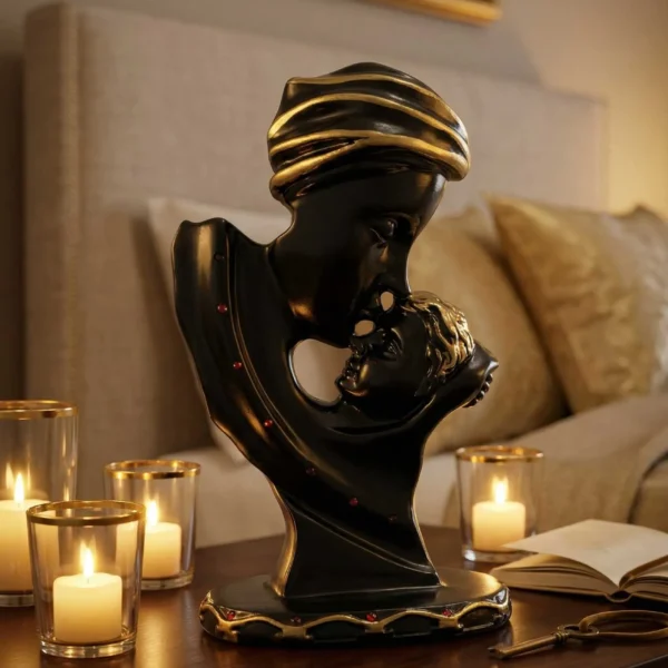 Elivera Abstract Mother and Baby Sculpture - Symbol of Love, Care and Eternal Bond