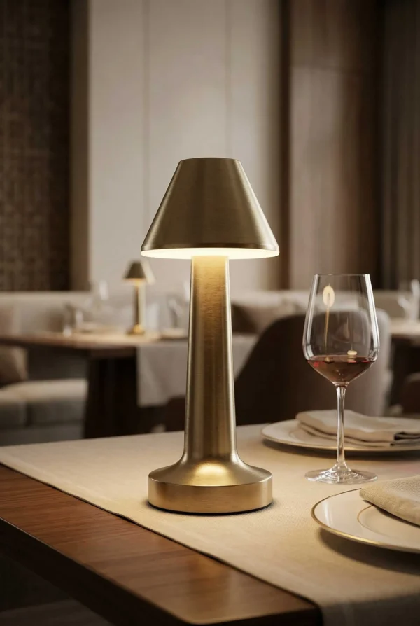 Elivera Aura Metal LED Desk Lamp - Premium Touch Control Table Light