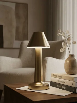 Elivera Aura Metal LED Desk Lamp - Premium Touch Control Table Light