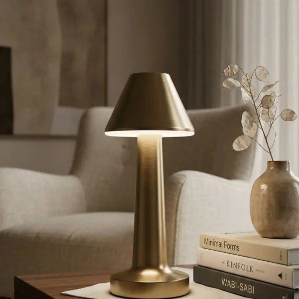 Elivera Aura Metal LED Desk Lamp - Premium Touch Control Table Light
