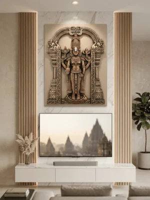 Elivera Divya Balaji Wall Panel with Arch Frame – Premium Classic Finish 3