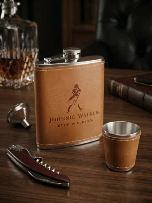 Elivera Gentleman’s Heritage Flask Set - Walker Edition