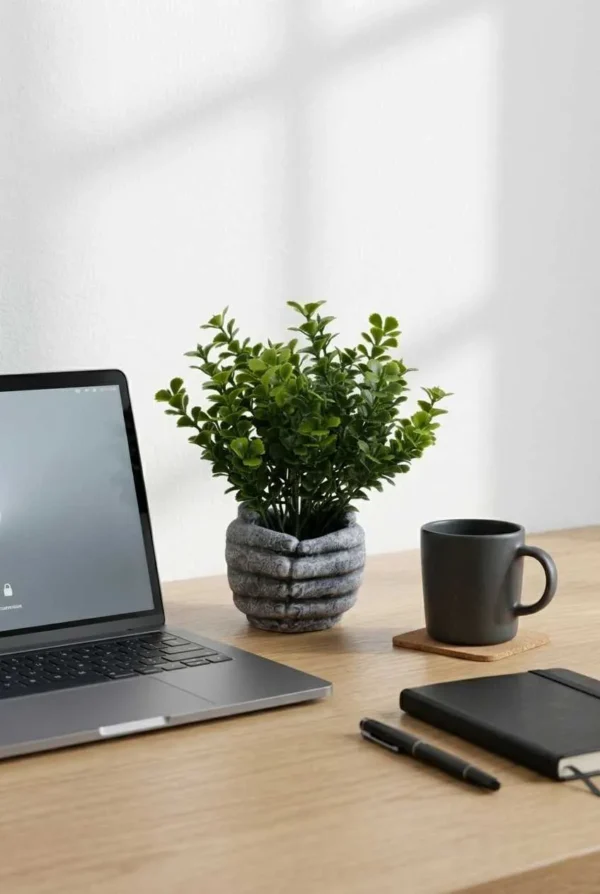 Elivera HoldNature Hand Planter - Classic Green Stone Pot