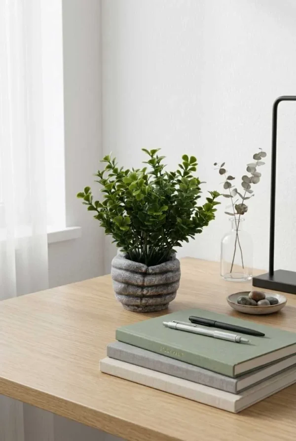Elivera HoldNature Hand Planter - Classic Green Stone Pot