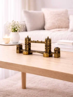 Elivera London Tower Bridge Miniature Décor – Iconic Architectural Collectible for Elegant Spaces 2
