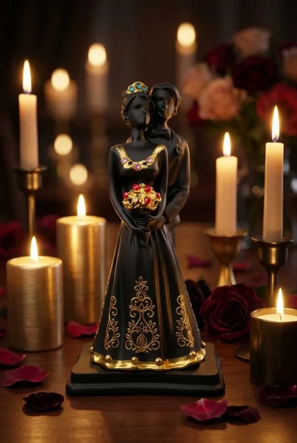 Elivera Romantic Couple Sculpture - Together Forever Edition