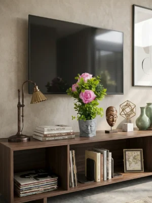 Elivera Serenity Face Planter – Pink Rose Stone Pot 6