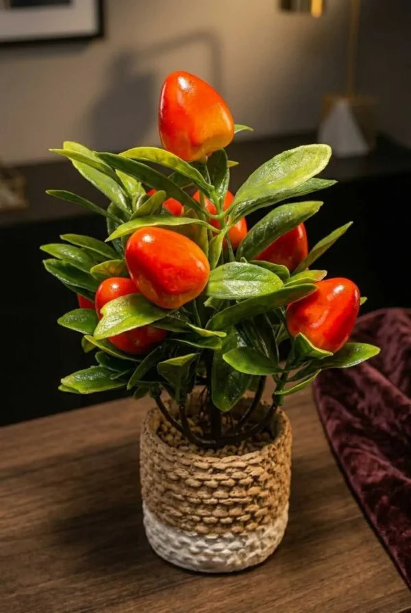 Elivera Strawberry Nest - Dual Tone Stone Pot