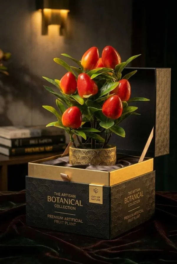 Elivera Strawberry Royale - Gold Stone Pot