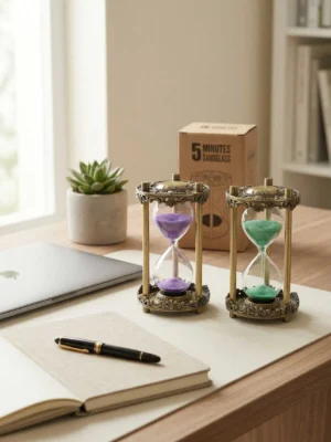 Elivera Vintage Ornate Sand Timer 8