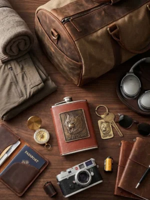 Elivera Wilderness Flask Set - Wolf Spirit Edition