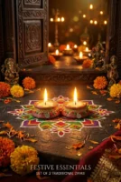 Matka Shape Candles - Pack of 2