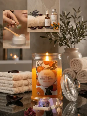 Scented Candles Glass Jar 4