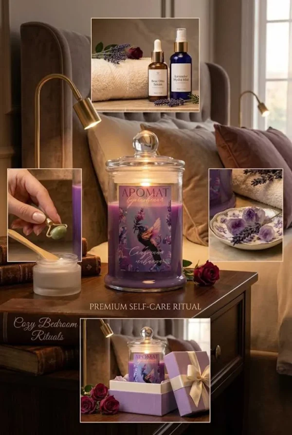 Scented Candles Glass Jar