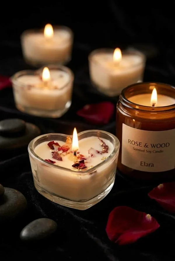 Scented Candles Heart
