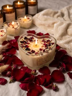 Scented Candles Heart