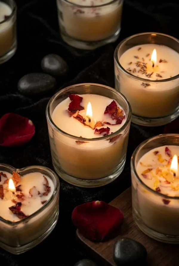 Scented Candles Round