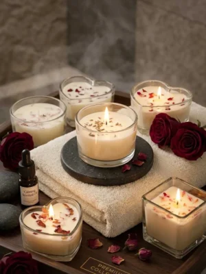 Scented Candles Round