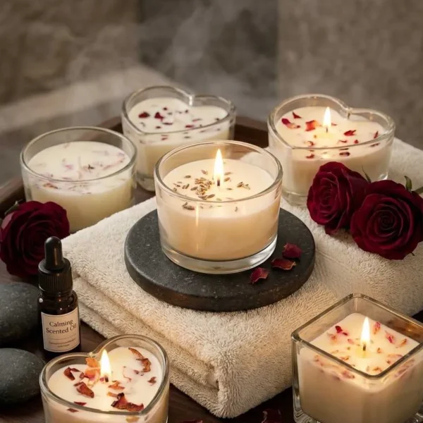 Scented Candles Round