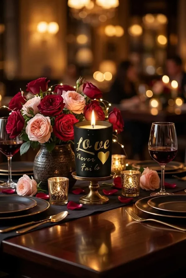 Scented Candles with Note