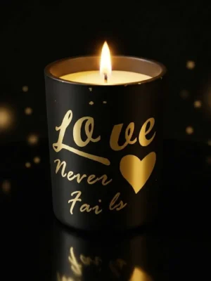 Scented Candles with Note 2