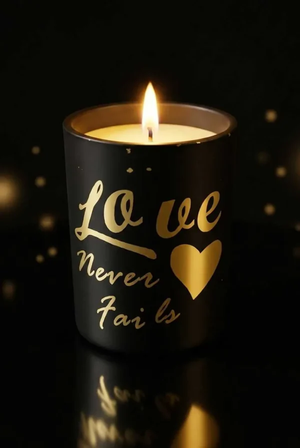 Scented Candles with Note