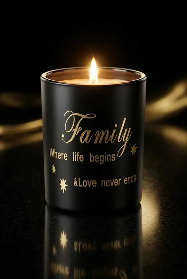 Scented Candles with Note