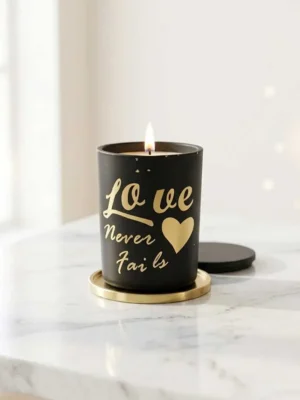 Scented Candles with Note