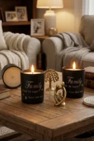 Scented Candles with Note