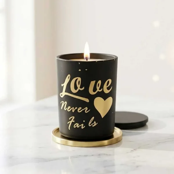 Scented Candles with Note
