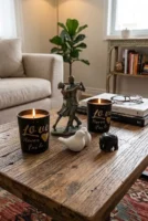 Scented Candles with Note