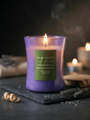 Scented Candles with Wooden Cap 3