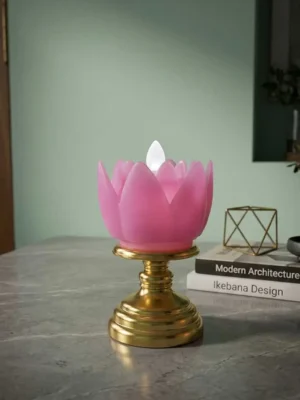 Tea Light Lamp – Flower Shape 6