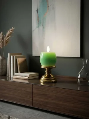 Tea Light Lamp - Round Shape
