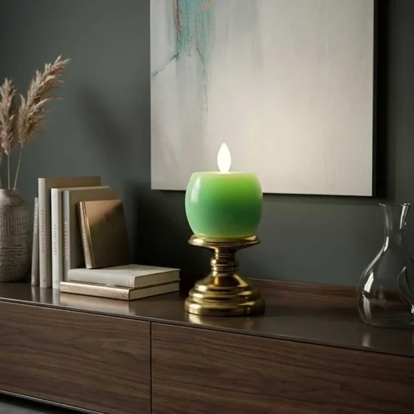 Tea Light Lamp - Round Shape