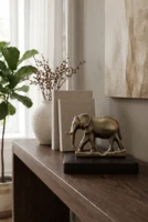 Elivera Regal Elephant – Antique Elephant Showpiece & Gift