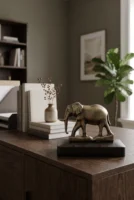 Elivera Regal Elephant – Antique Elephant Showpiece & Gift